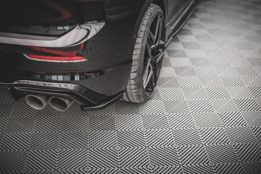 Maxton Design Splitters laterales traseros V.4 para Volkswagen Golf R Hatchback Mk8 para only with : VW-GO-8-R-RS2. - imagen 1