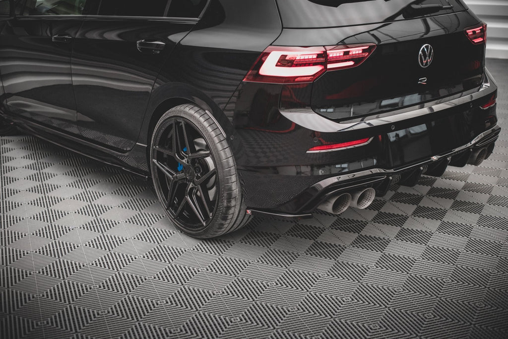 Maxton Design Splitters laterales traseros V.4 para Volkswagen Golf R Hatchback Mk8 para only with : VW-GO-8-R-RS2. - imagen 3