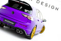 Maxton Design Splitters laterales traseros V.4 para Volkswagen Golf R Hatchback Mk8 Facelift para only with : VW-GO-8-R-RS2. - imagen 1
