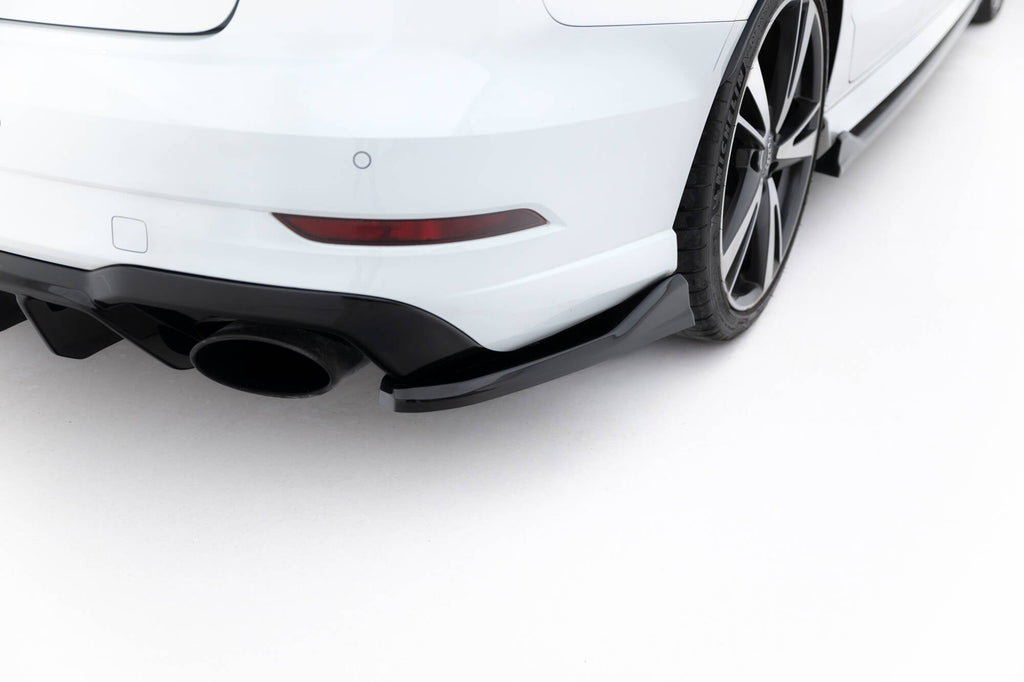 Maxton Design Splitters laterales traseros V.5 para Audi RS3 Sedan 8V Facelift - imagen 1