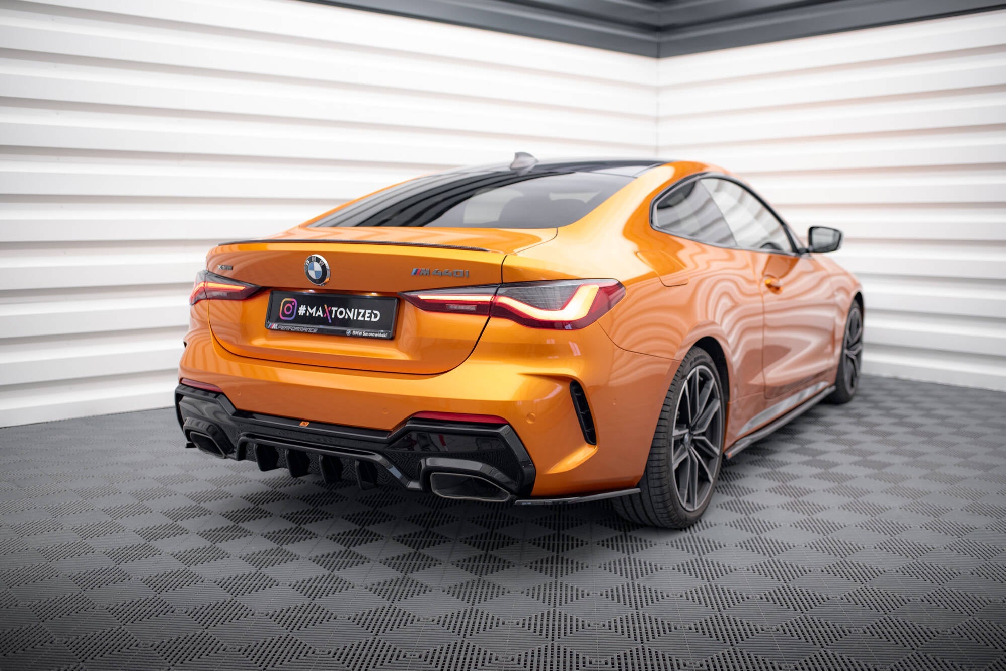 Maxton Design Splitters laterales traseros V.5 para BMW 4 M440i G22 / G23 / G22 Facelift / G23 Facelift - imagen 2
