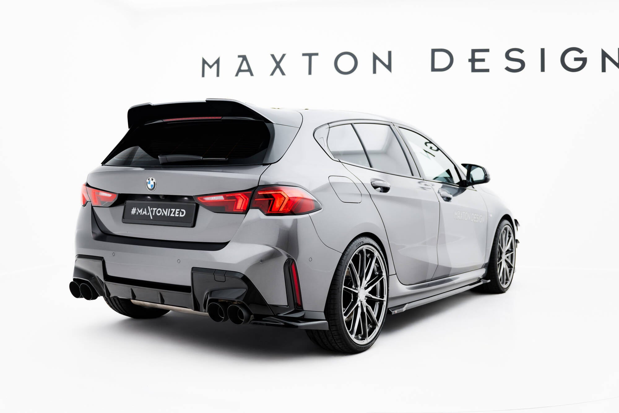 Maxton Design Splitters laterales traseros V.5 para BMW M135i F70 - imagen 2