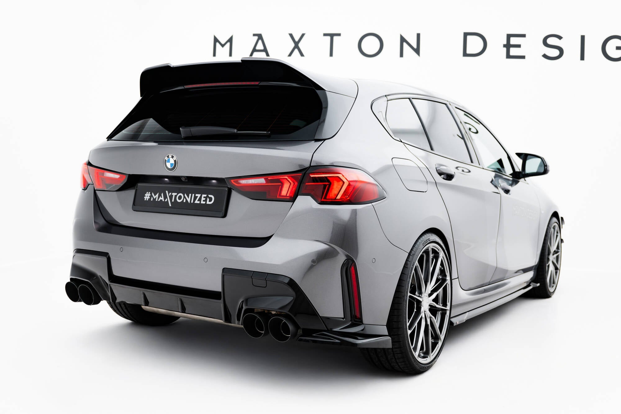 Maxton Design Splitters laterales traseros V.5 para BMW M135i F70 - imagen 3