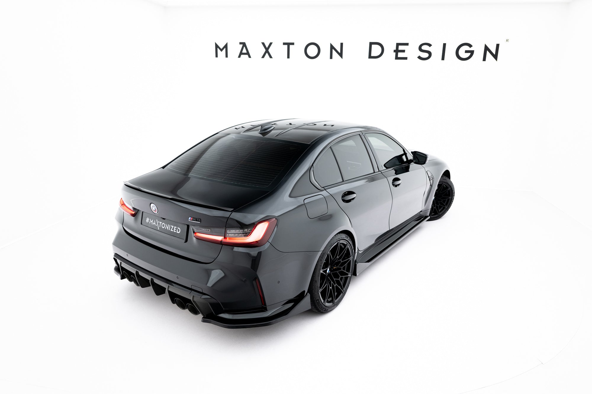 Maxton Design Splitters laterales traseros V.5 para BMW M3 Sedan / Touring G80 / G81 - imagen 5