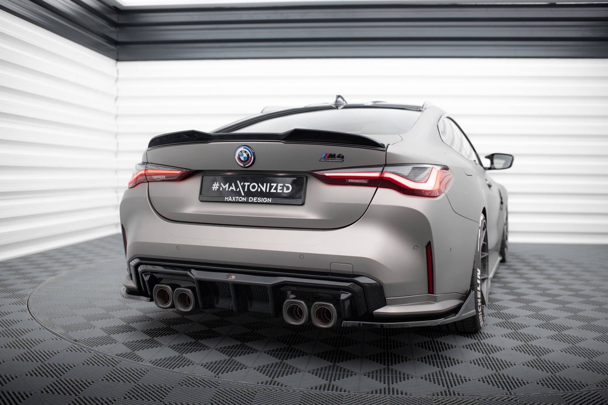 Maxton Design Splitters laterales traseros V.5 (For Rear Valance V.1) para BMW M4 G82 / G82 Facelift - imagen 2