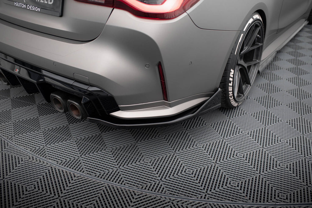 Maxton Design Splitters laterales traseros V.5 (For Rear Valance V.1) para BMW M4 G82 / G82 Facelift - imagen 1
