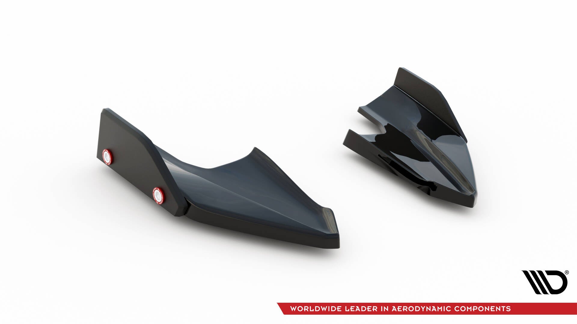 Maxton Design Splitters laterales traseros V.5 + Flaps para Volkswagen Golf R Hatchback Mk8 para only with : VW-GO-8-R-RS1G - imagen 4