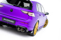 Maxton Design Splitters laterales traseros V.5 + Flaps para Volkswagen Golf R Hatchback Mk8 Facelift para only with : VW-GO-8-R-RS1G - imagen 1