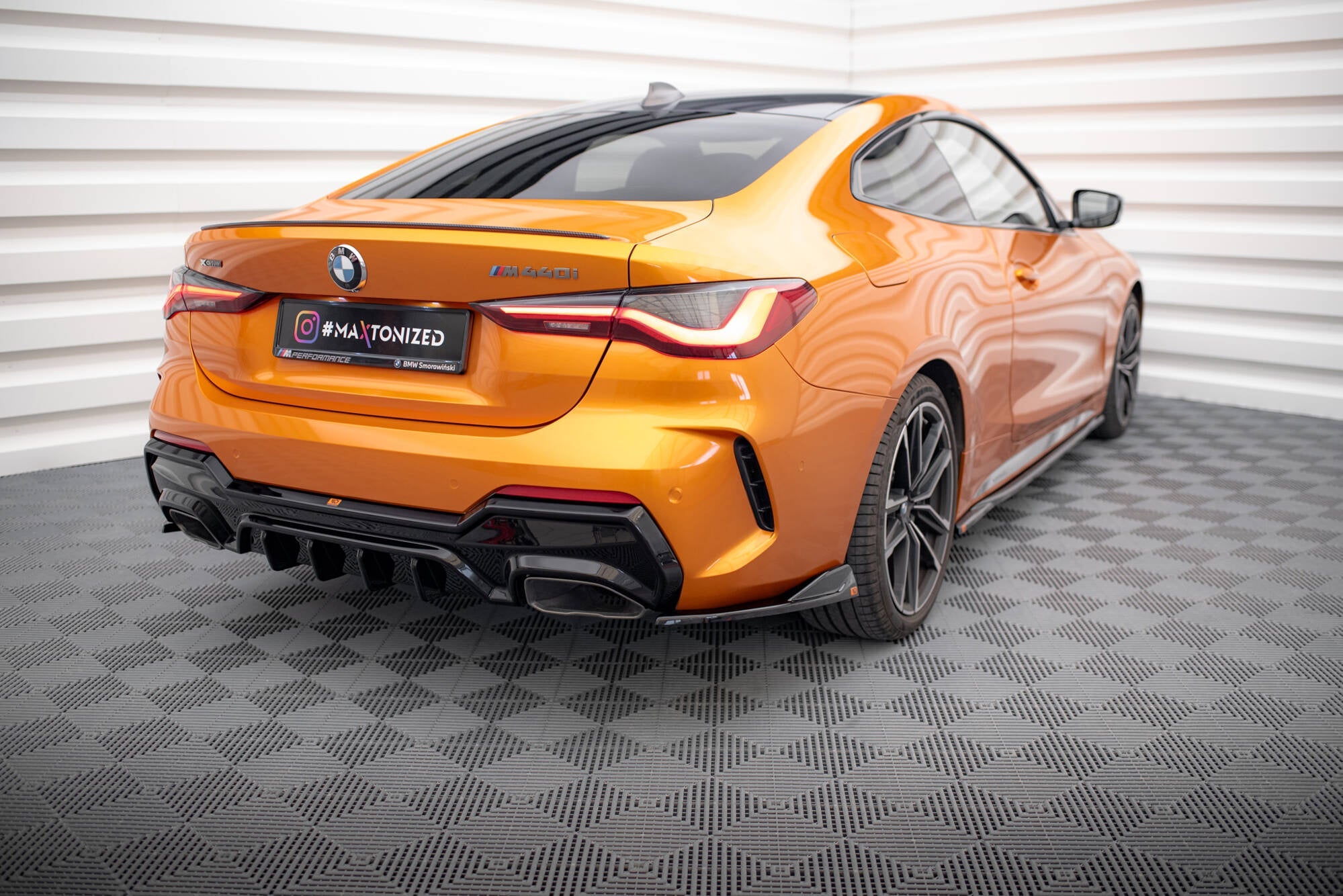 Maxton Design Splitters laterales traseros V.6 para BMW 4 M440i G22 / G23 / G22 Facelift / G23 Facelift - imagen 2