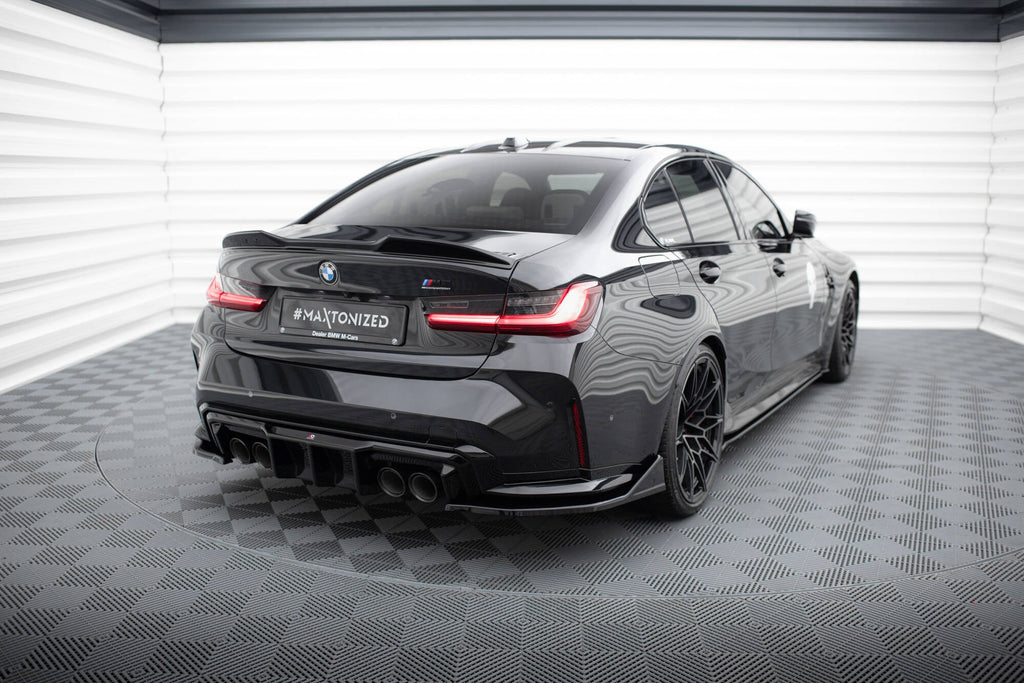 Maxton Design Splitters laterales traseros V.6 CSL LOOK (For Rear Valance V.1) para BMW M3 Sedan / Touring G80 / G81 - imagen 2