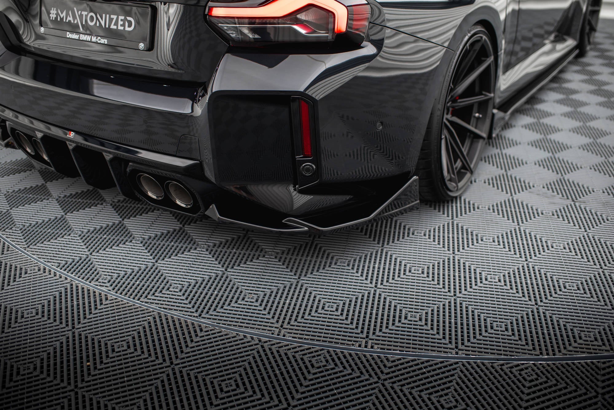 Maxton Design Splitters laterales traseros V.6 (For Rear Valance V.2) para BMW M2 G87 - imagen 1