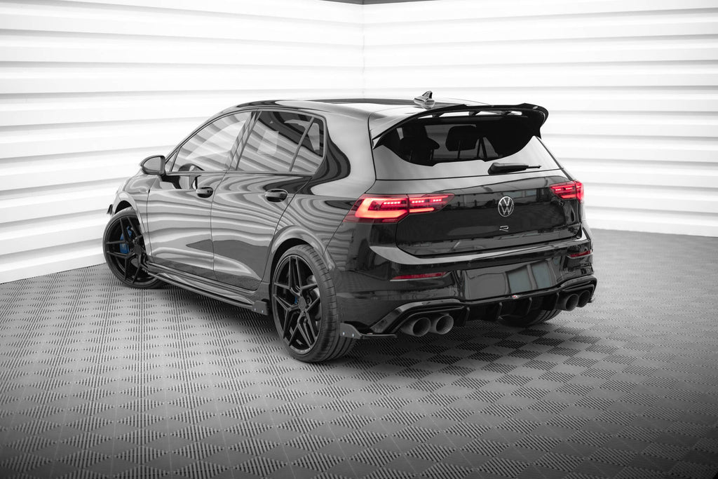 Maxton Design Splitters laterales traseros V.6 + Flaps para Volkswagen Golf R Hatchback Mk8 para only with : VW-GO-8-R-RS2G - imagen 2