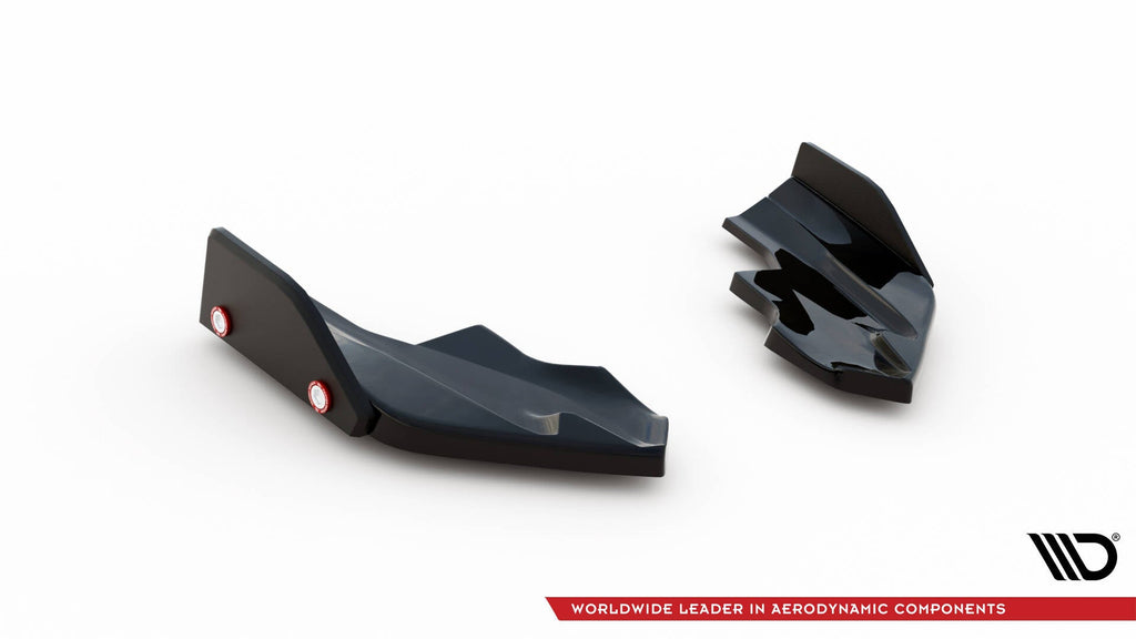 Maxton Design Splitters laterales traseros V.6 + Flaps para Volkswagen Golf R Hatchback Mk8 para only with : VW-GO-8-R-RS2G - imagen 4