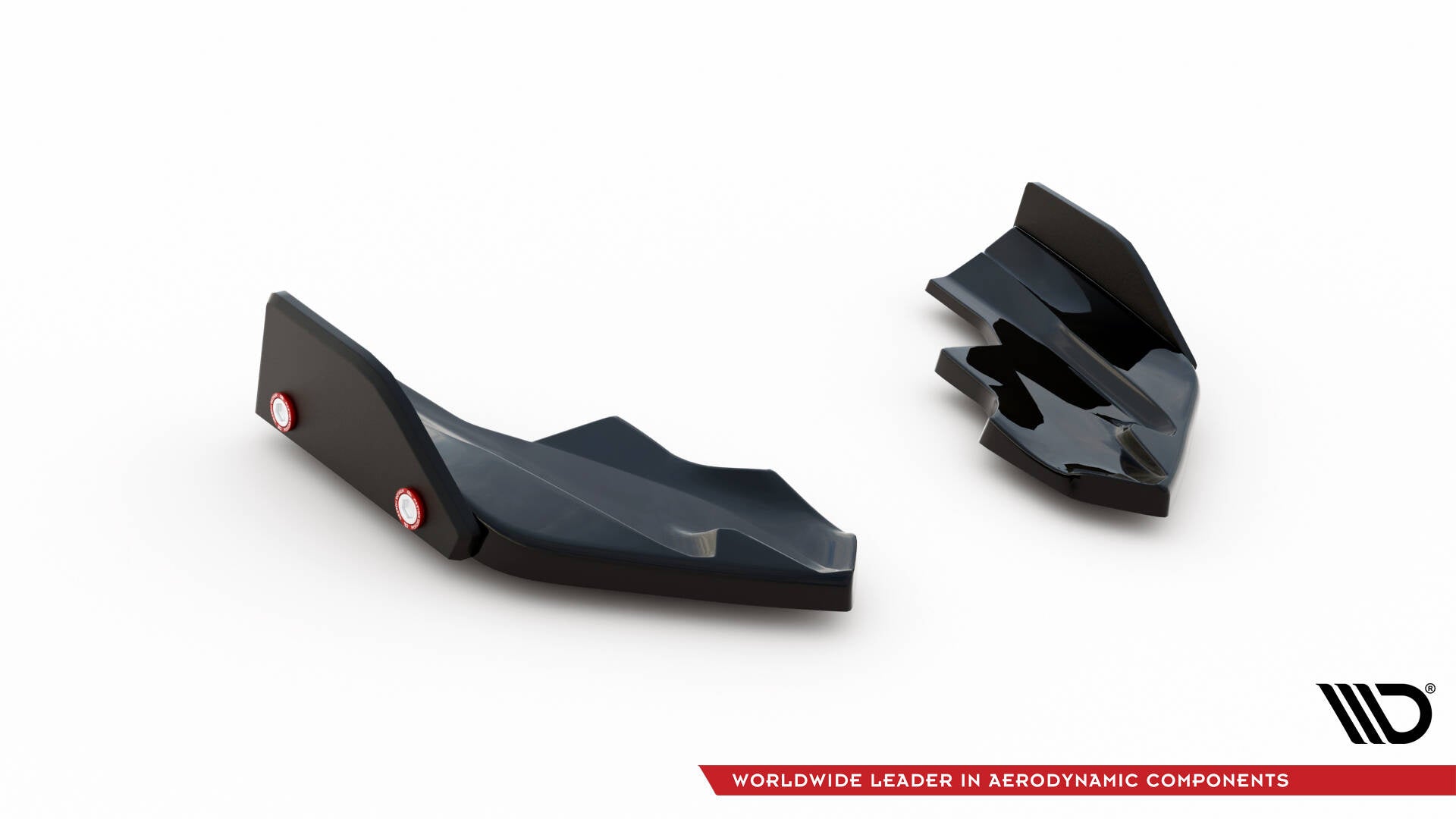 Maxton Design Splitters laterales traseros V.6 + Flaps para Volkswagen Golf R Hatchback Mk8 para only with : VW-GO-8-R-RS2G - imagen 4
