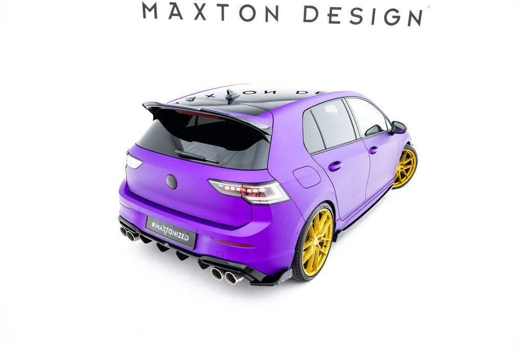 Maxton Design Splitters laterales traseros V.6 + Flaps para Volkswagen Golf R Hatchback Mk8 Facelift para only with : VW-GO-8-R-RS2G - imagen 3