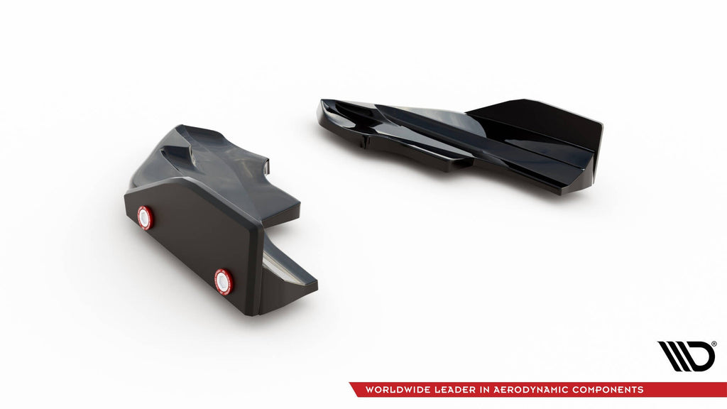 Maxton Design Splitters laterales traseros V.6 + Flaps para Volkswagen Golf R Hatchback Mk8 Facelift para only with : VW-GO-8-R-RS2G - imagen 6