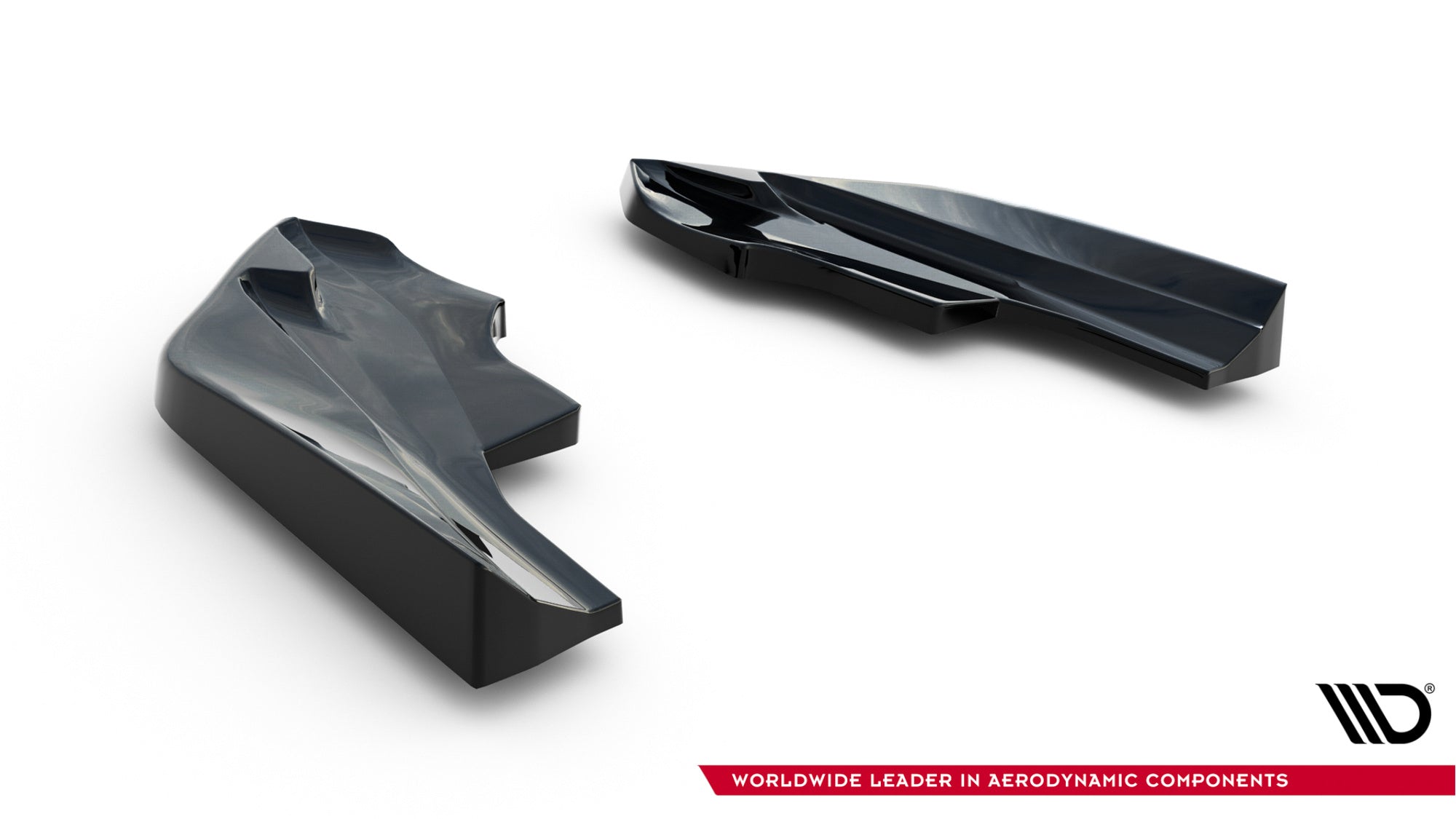 Maxton Design Splitters laterales traseros V.6 para Volkswagen Golf R Hatchback Mk8 Facelift - imagen 6