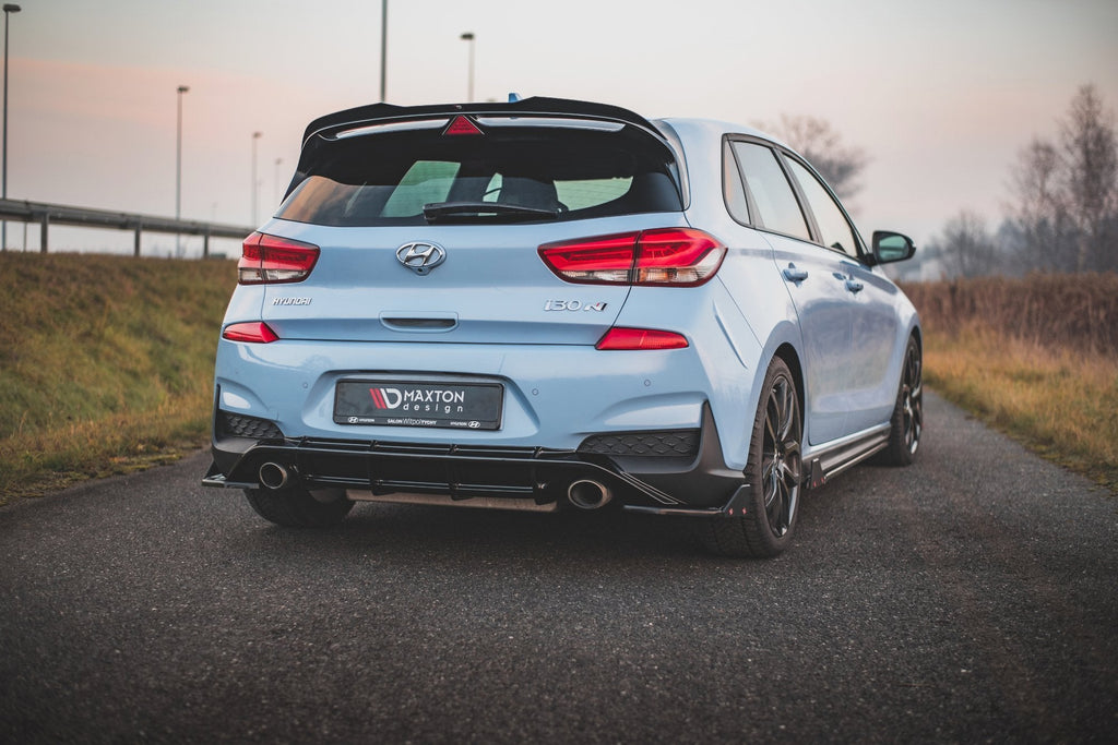 Maxton Design Splitters laterales traseros V.7 + Flaps para Hyundai I30 N Mk3 Hatchback - imagen 2