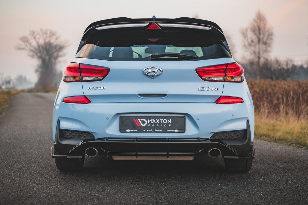 Maxton Design Splitters laterales traseros V.7 + Flaps para Hyundai I30 N Mk3 Hatchback - imagen 4
