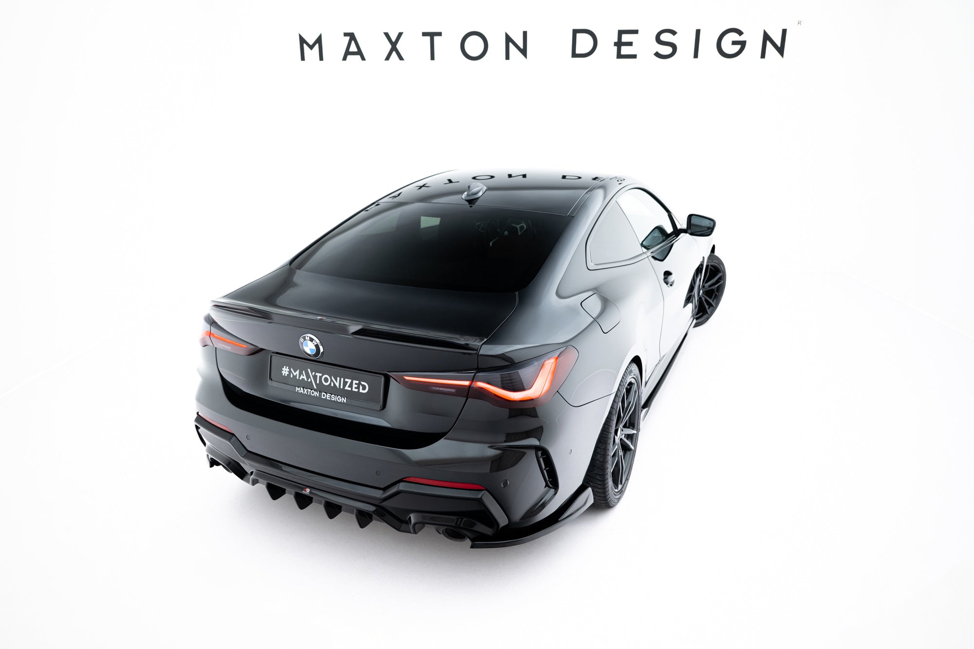 Maxton Design Splitters laterales traseros V.8 para BMW 4 M-Pack G22 / G23 / G22 Facelift / G23 Facelift - imagen 2