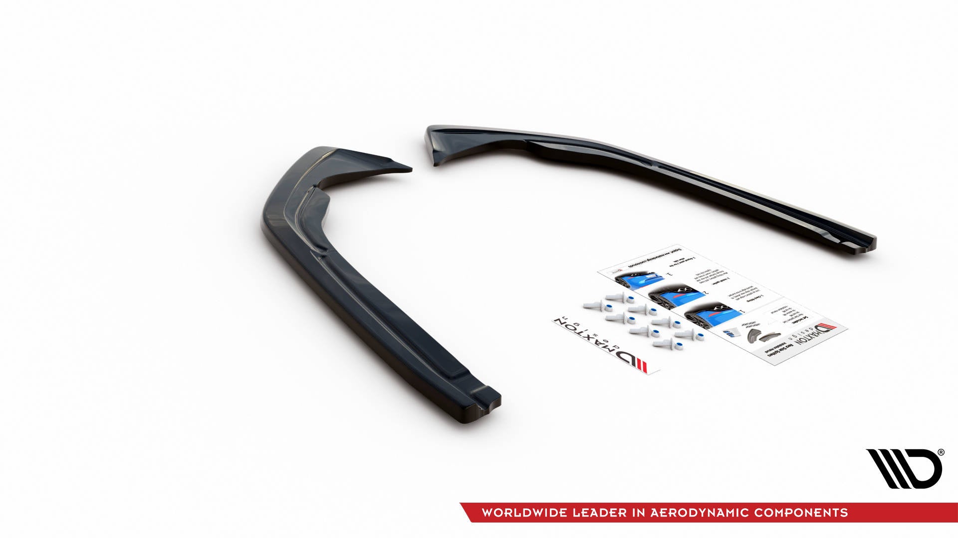 Maxton Design Splitters laterales traseros para Volkswagen Arteon R-Line Sedan / Shooting Brake Mk1 Facelift - imagen 4