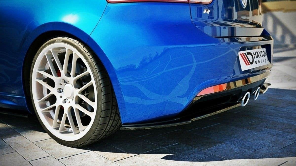 Maxton Design Splitters laterales traseros para Volkswagen Golf Mk6 R - imagen 1