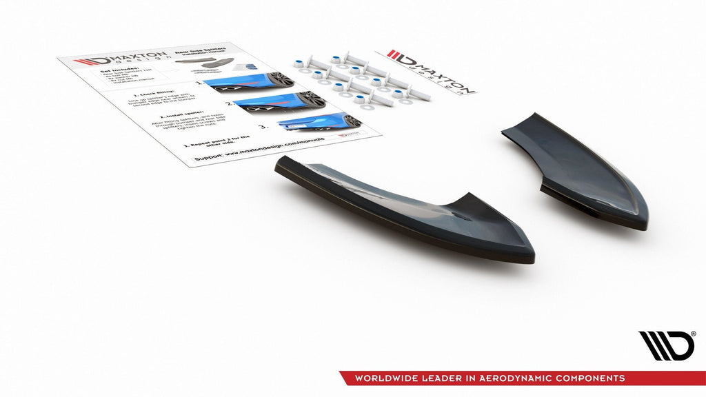 Maxton Design Splitters laterales traseros para Volkswagen Golf Mk7 GTI TCR - imagen 9