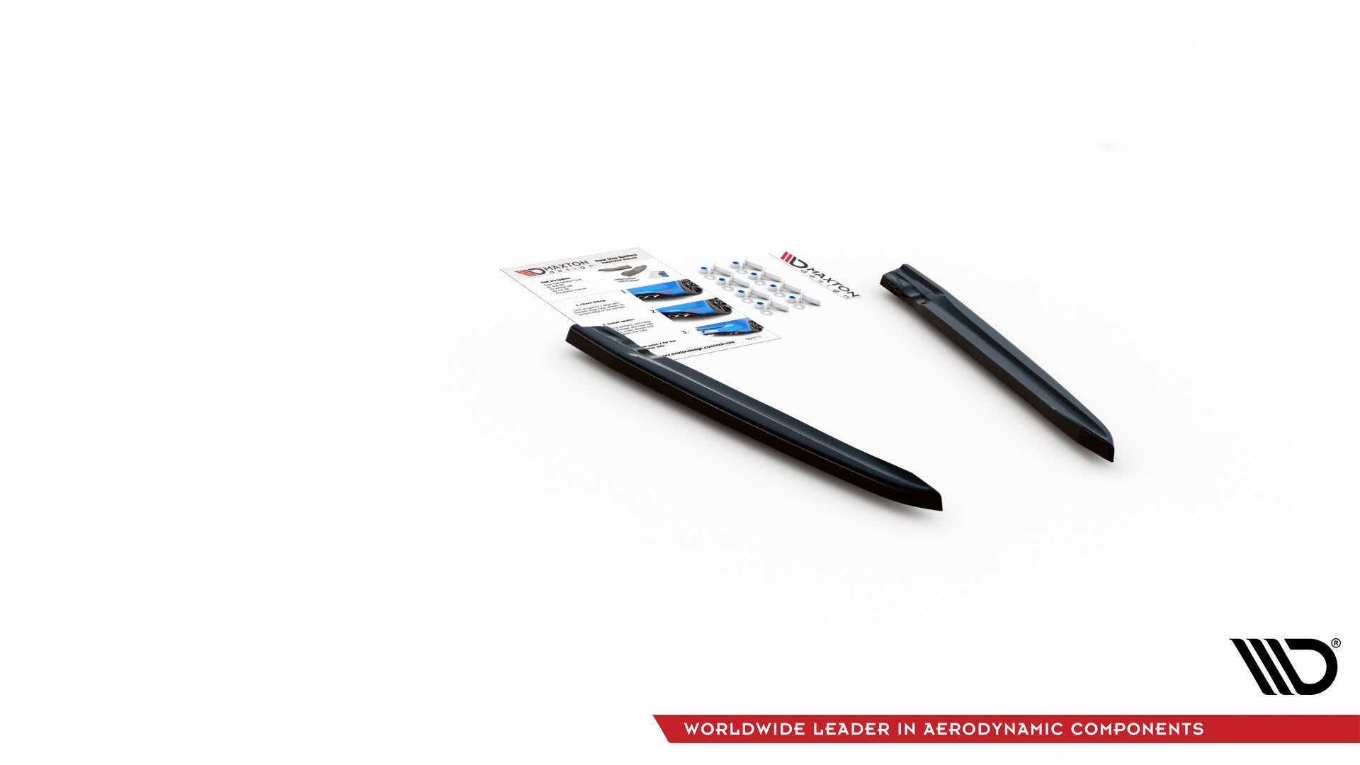 Maxton Design Splitters laterales traseros para Volkswagen Arteon R Sedan / Shooting Brake Mk1 Facelift - imagen 4