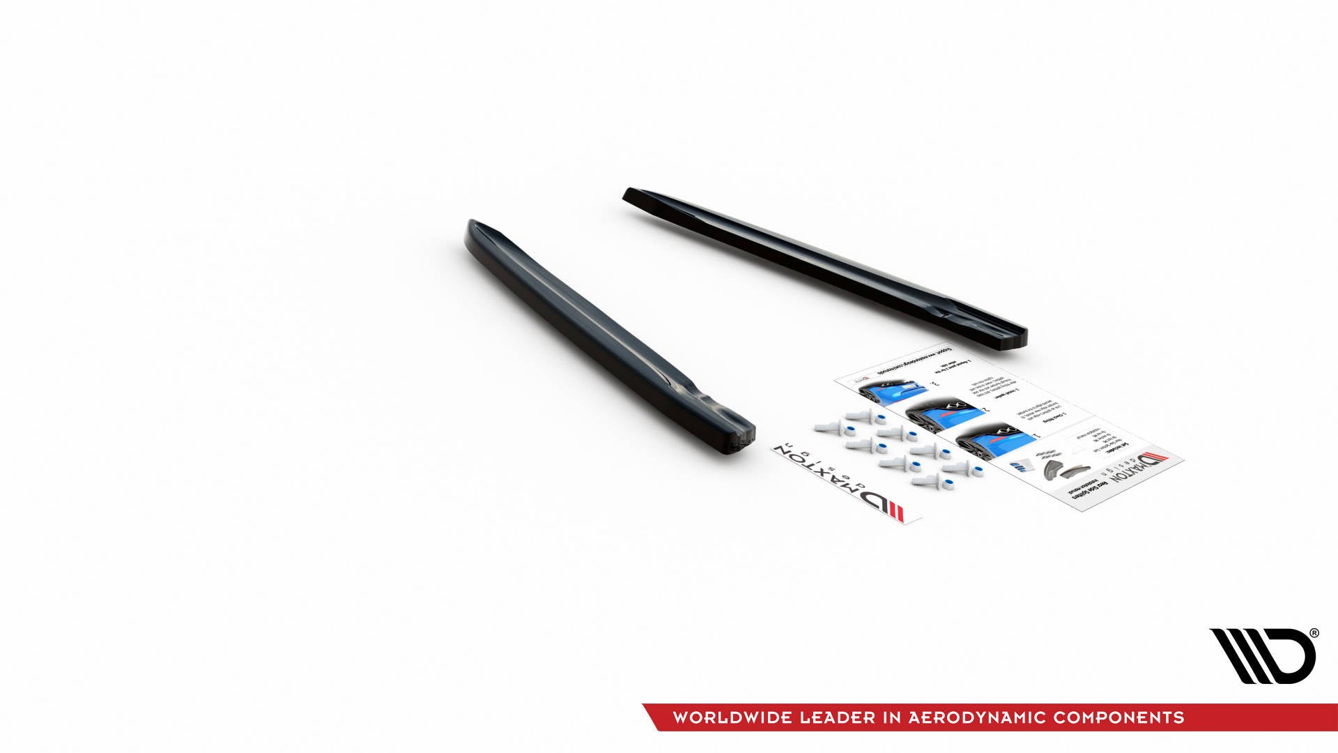 Maxton Design Splitters laterales traseros para Volkswagen Arteon R Sedan / Shooting Brake Mk1 Facelift - imagen 5