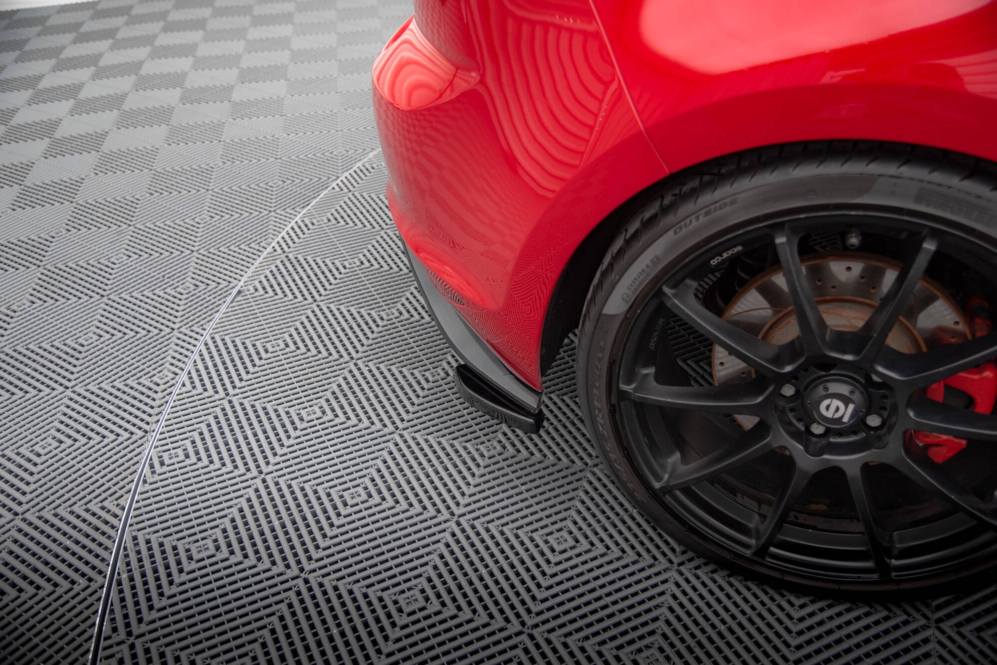 Maxton Design Splitters laterales traseros para Volkswagen Golf GTI Clubsport Mk7 - imagen 3