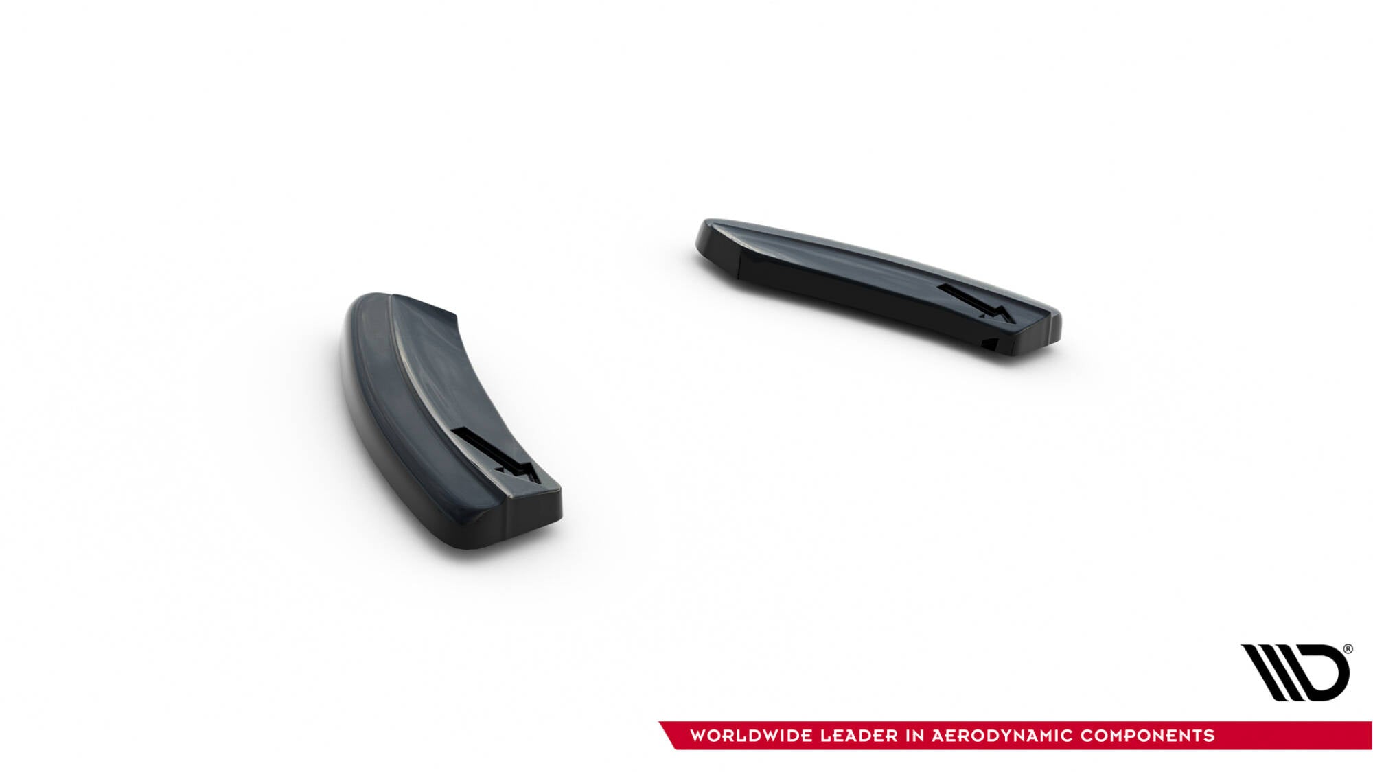 Maxton Design Splitters laterales traseros para Volkswagen Golf Hatchback R / R-Line Mk7 Facelift - imagen 10