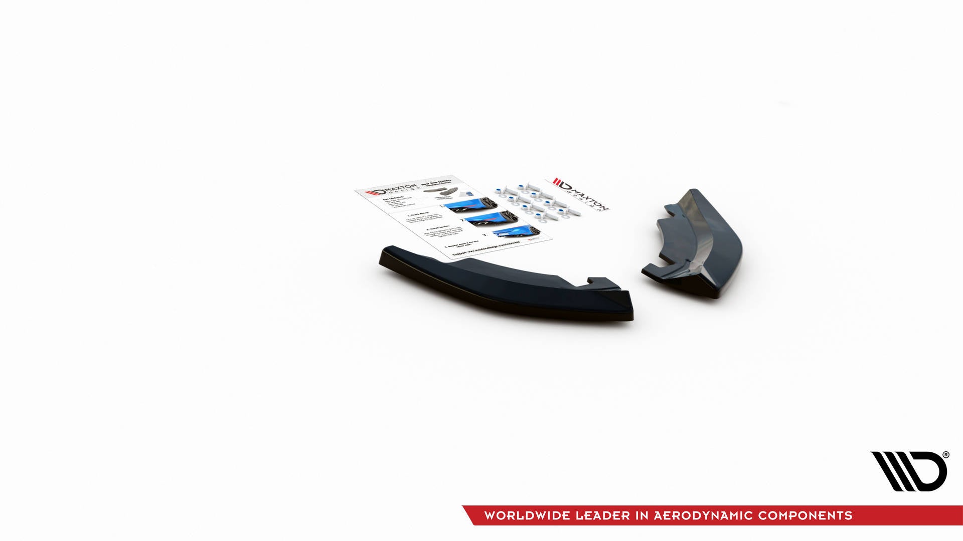Maxton Design Splitters laterales traseros para Volkswagen T-Roc Mk1 - imagen 3