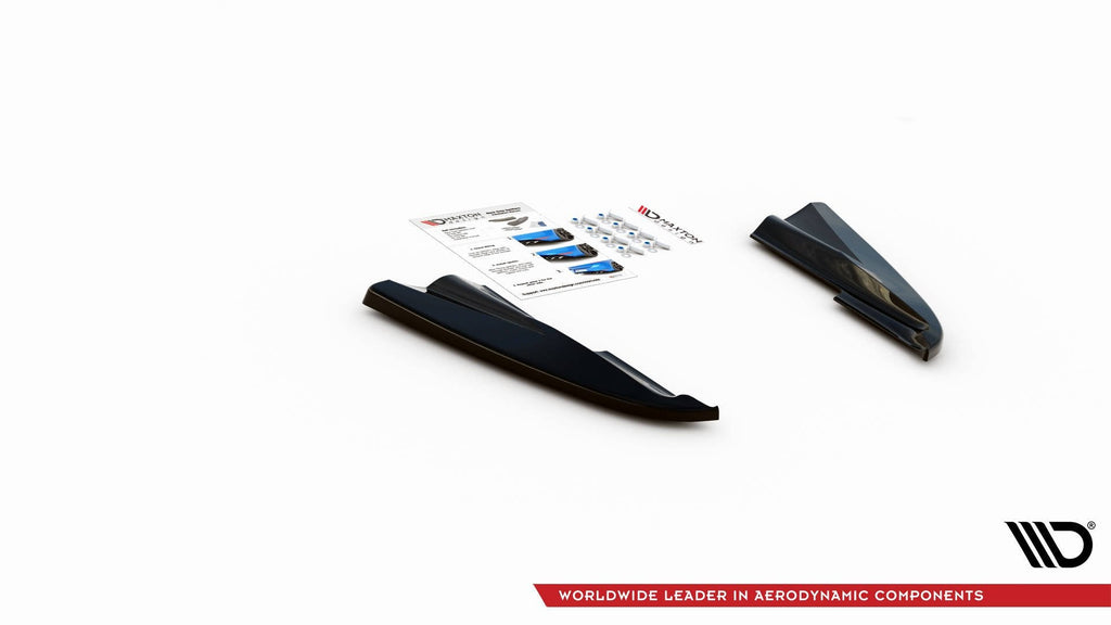 Maxton Design Splitters laterales traseros para Volvo S60 R-Design Mk2 Facelift - imagen 3