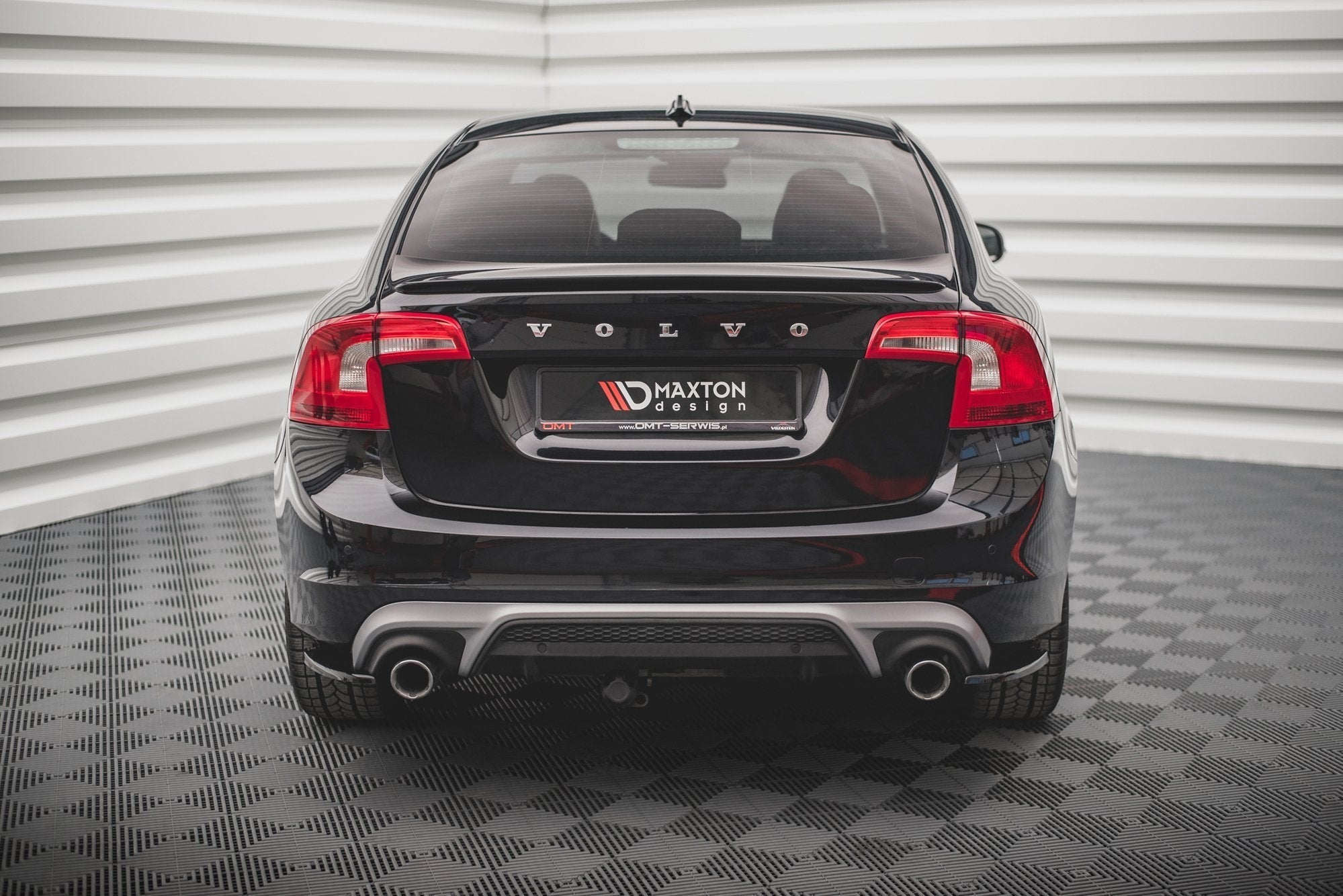 Maxton Design Splitters laterales traseros para Volvo S60 R-Design Mk2 Facelift - imagen 2