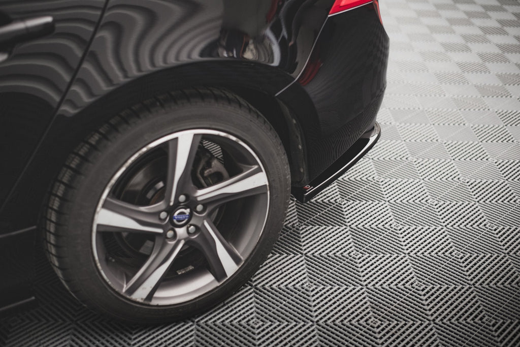 Maxton Design Splitters laterales traseros para Volvo S60 R-Design Mk2 Facelift - imagen 1