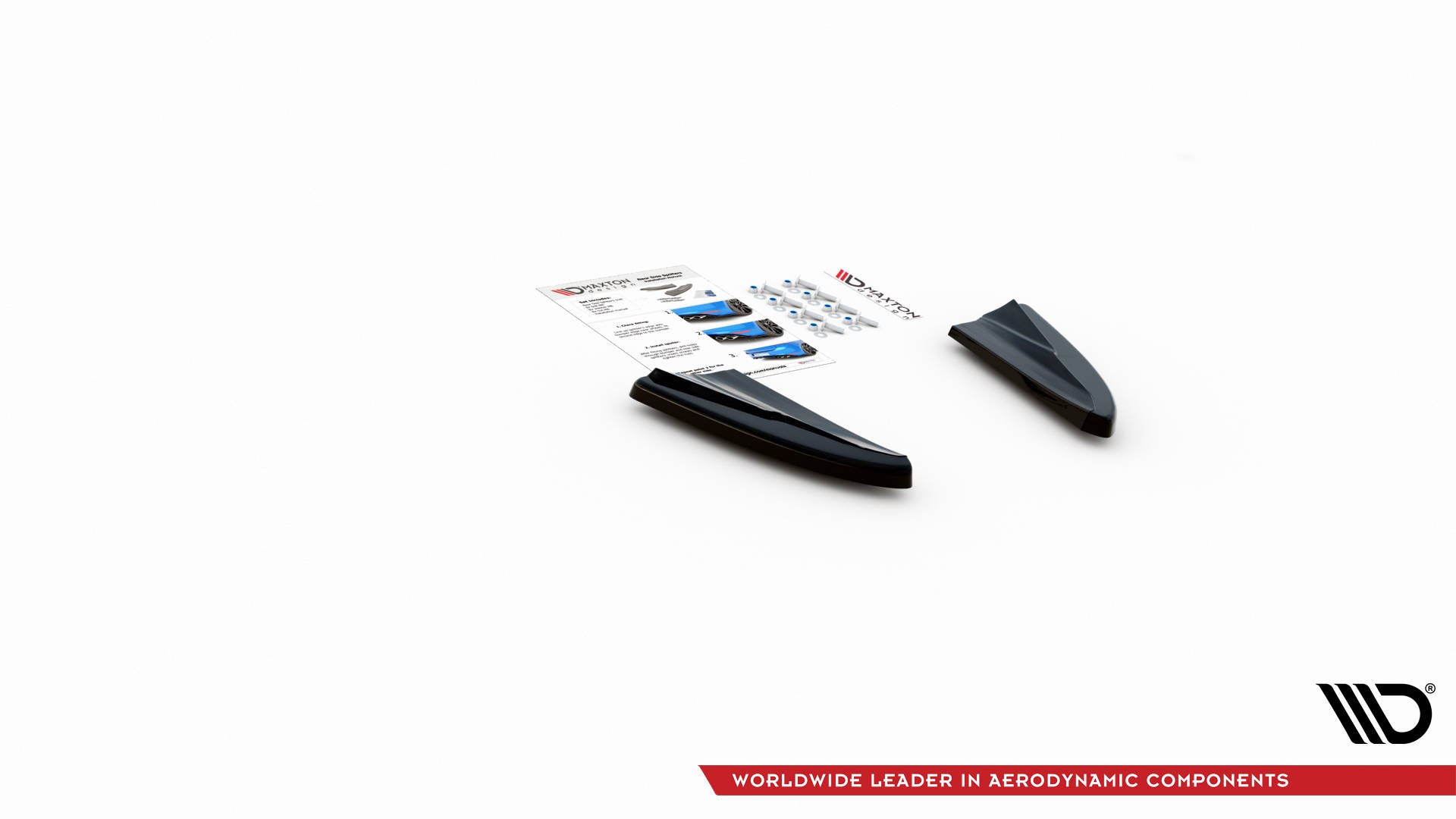 Maxton Design Splitters laterales traseros para Volvo V40 - imagen 3