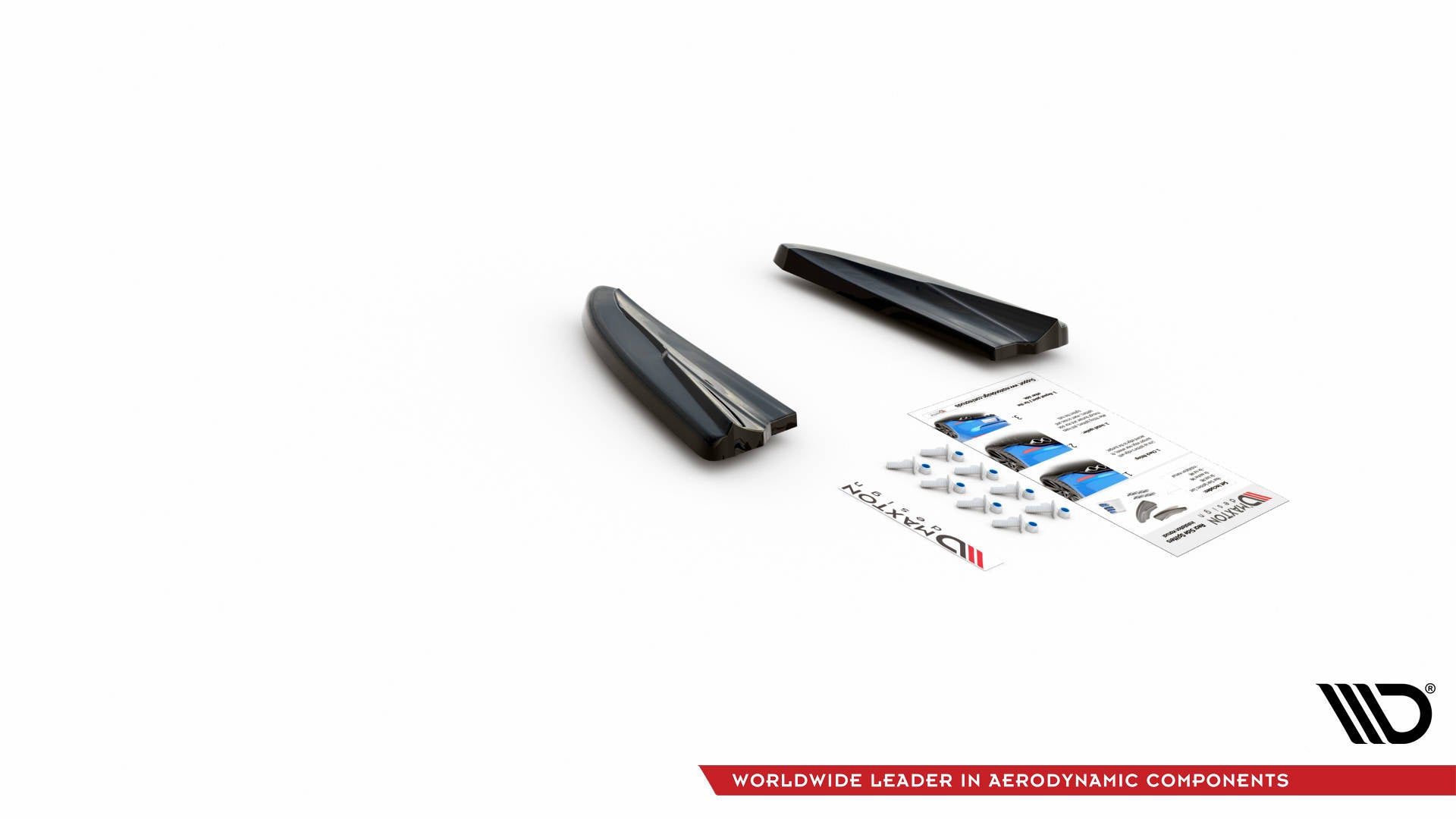 Maxton Design Splitters laterales traseros para Volvo V40 - imagen 4