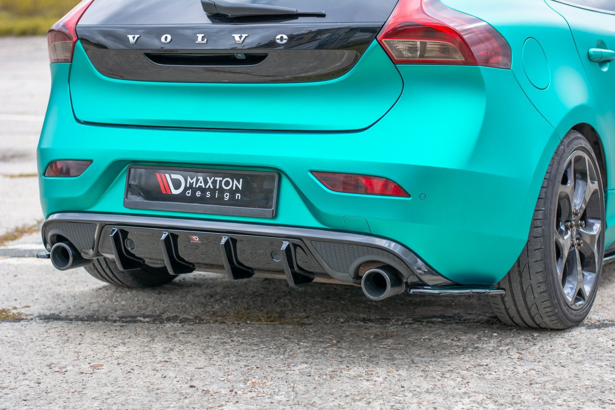 Maxton Design Splitters laterales traseros para Volvo V40 R-design - imagen 3