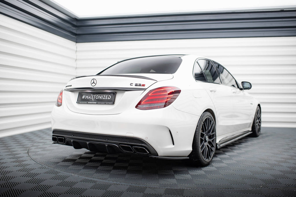 Maxton Design Splitters laterales traseros para Mercedes-Benz C W205 / S205 63AMG - imagen 2