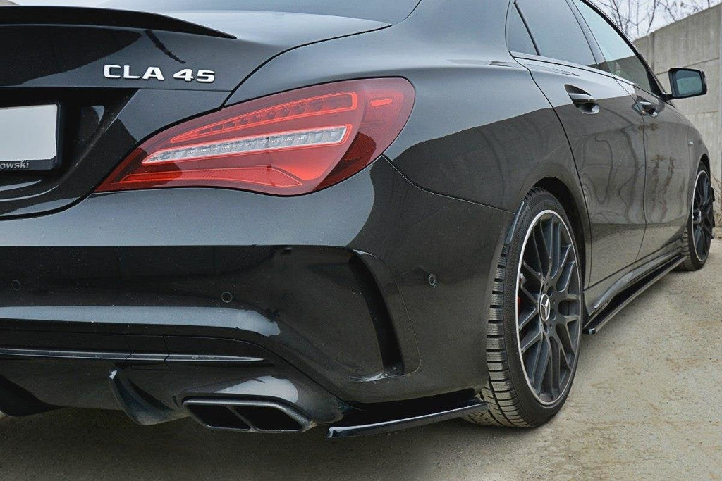 Maxton Design Splitters laterales traseros para Mercedes CLA A45 AMG C117 Facelift - imagen 1