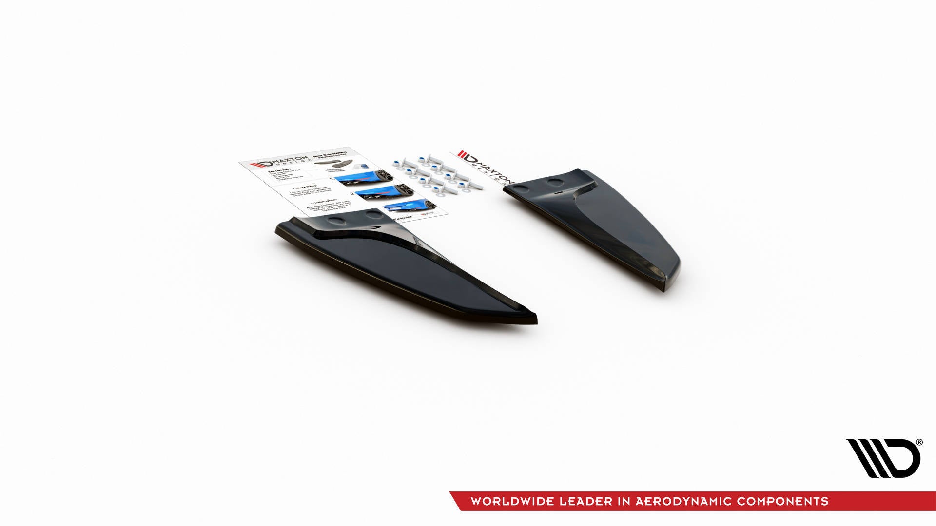 Maxton Design Splitters laterales traseros para Tesla Model S Facelift - imagen 4
