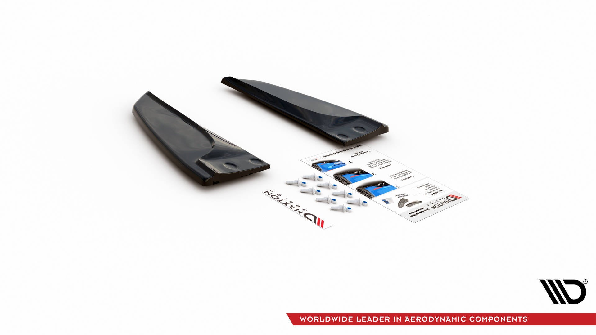 Maxton Design Splitters laterales traseros para Tesla Model S Facelift - imagen 5