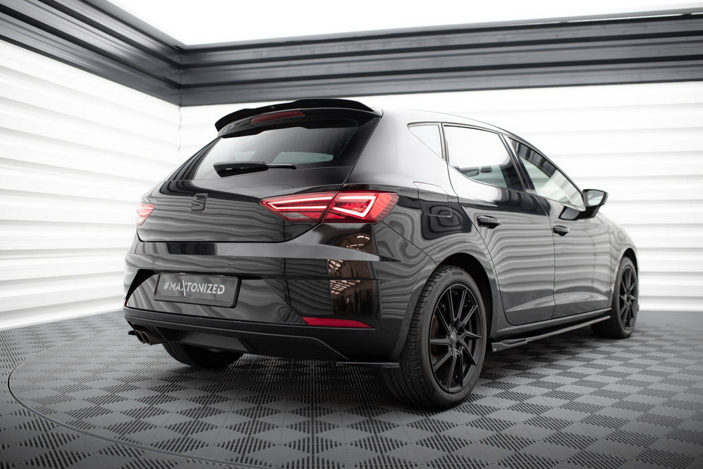 Maxton Design Splitters laterales traseros V.1 para Seat Leon Hatchback Mk3 Facelift - imagen 2
