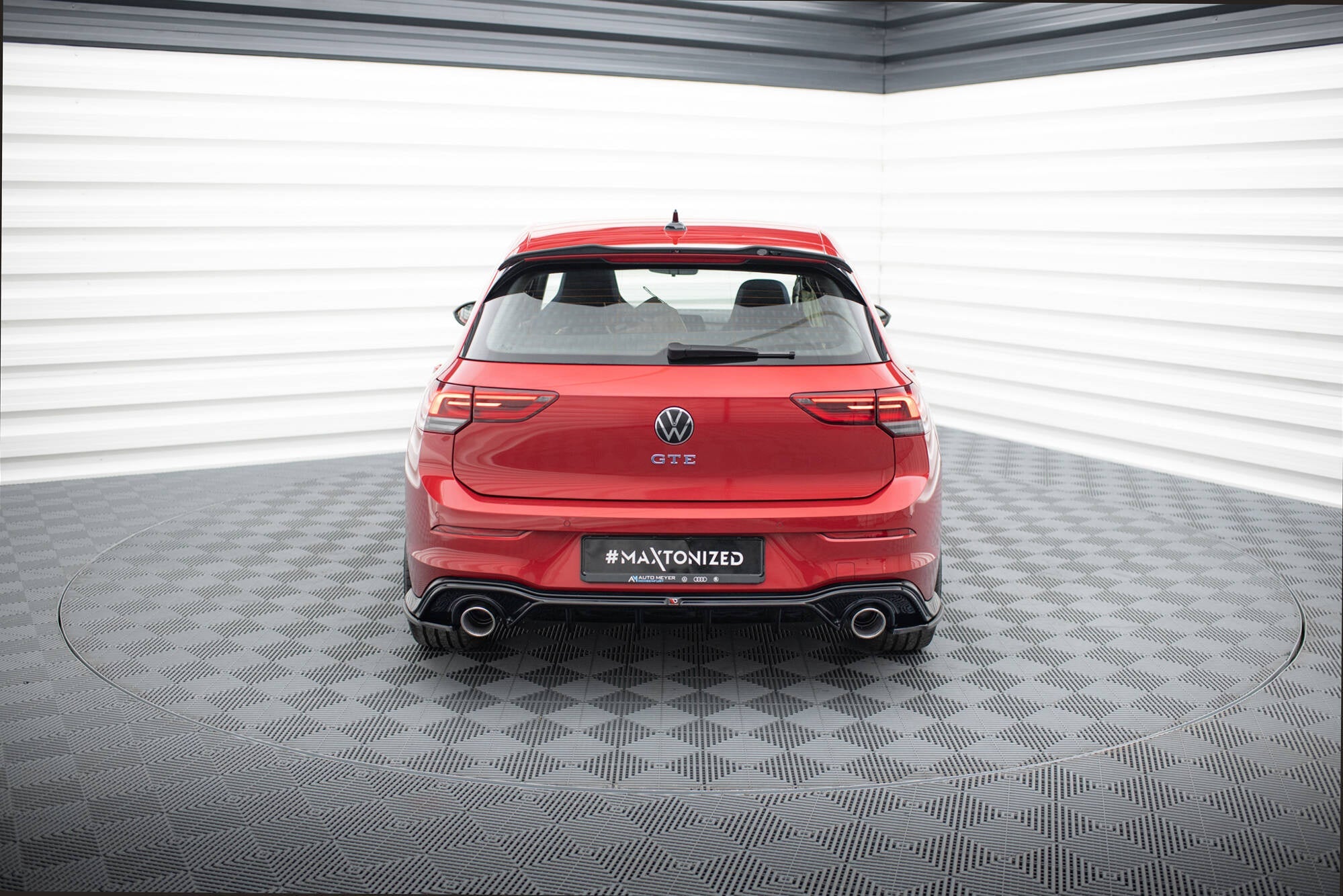 Maxton Design Splitters laterales traseros V.3 para Volkswagen Golf GTI Mk8 para only with : VW-GO-8-GTI-RS2G - imagen 4