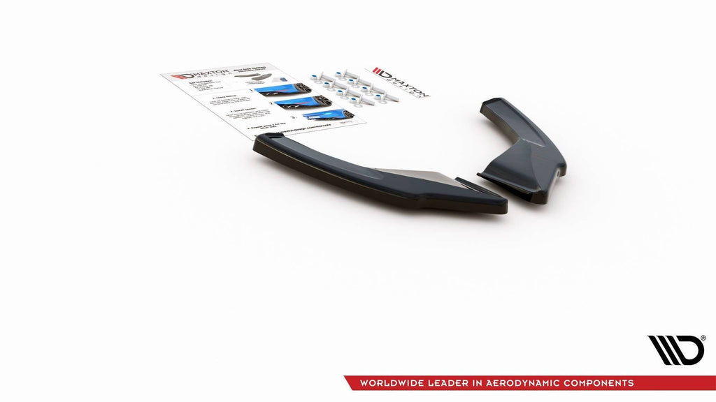 Maxton Design Splitters laterales traseros V.3 para Volkswagen Golf GTI Mk8 para only with : VW-GO-8-GTI-RS2G - imagen 8