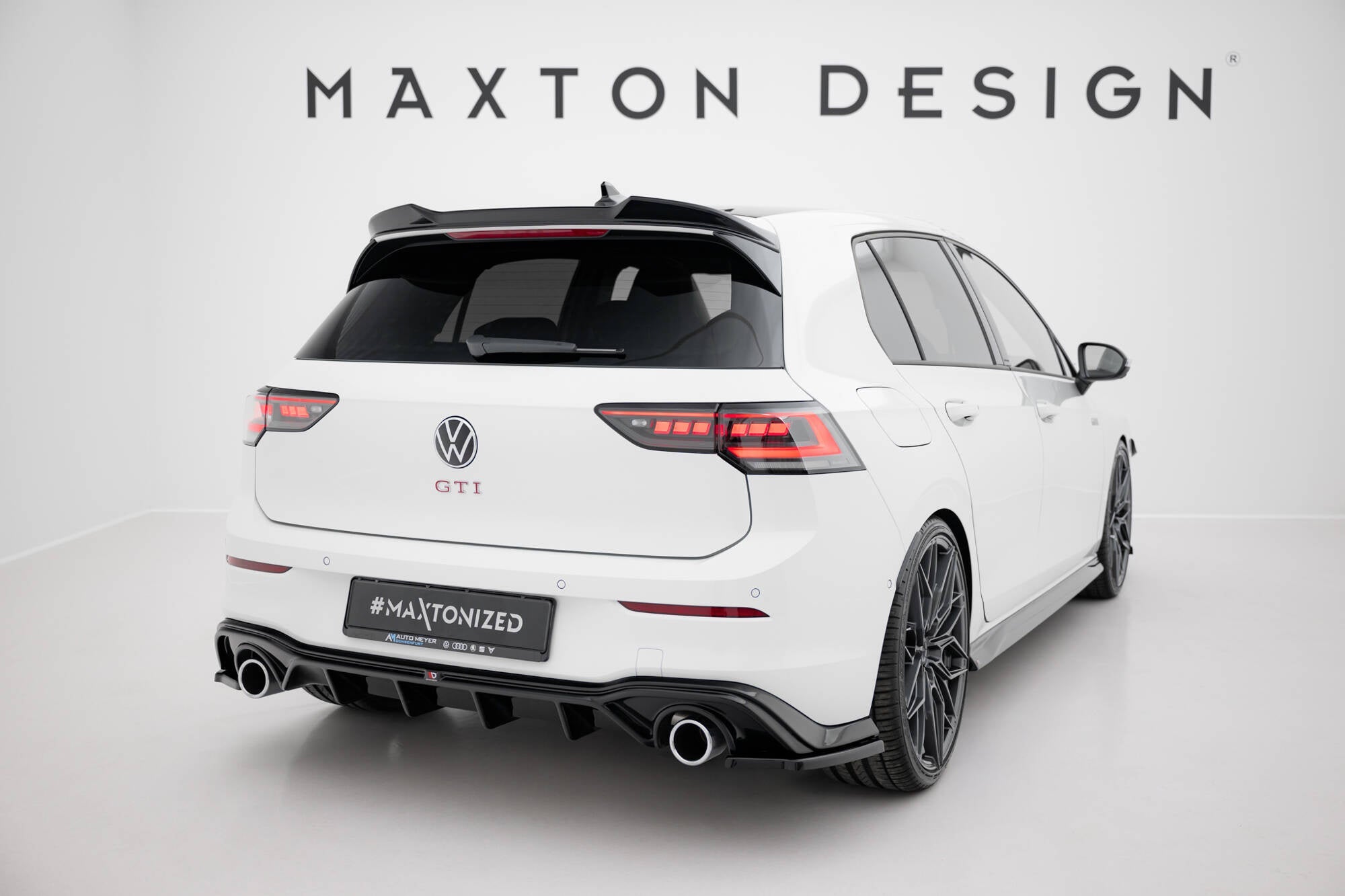 Maxton Design Splitters laterales traseros V.3 para Volkswagen Golf GTI Mk8 para only with : VW-GO-8-GTI-RS2G - imagen 2