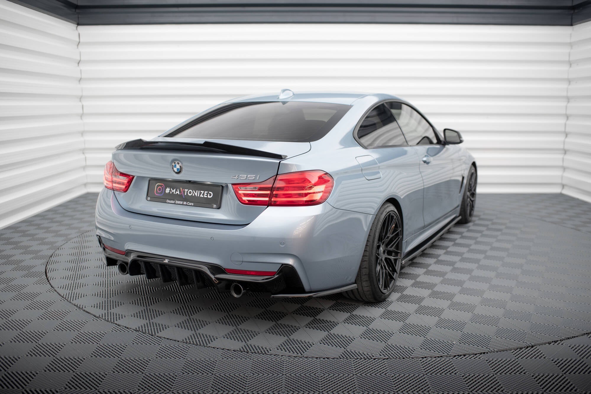Maxton Design Splitters laterales traseros V.4 para BMW 4 Coupe M-Pack F32 - imagen 2
