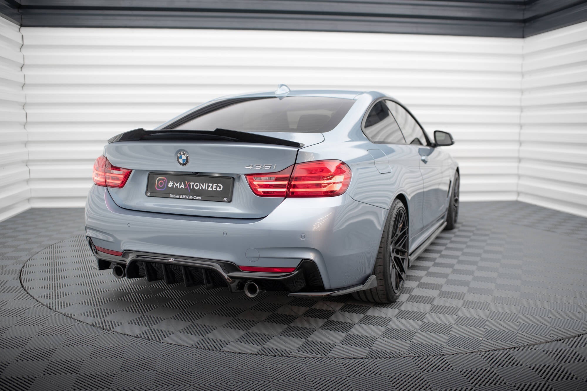 Maxton Design Splitters laterales traseros V.5 para BMW 4 Coupe M-Pack F32 - imagen 2