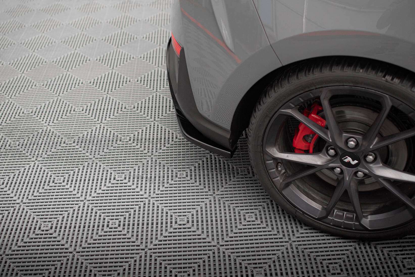 Maxton Design Splitters laterales traseros V.5 para Hyundai I30 N Hatchback Mk3 Facelift - imagen 2