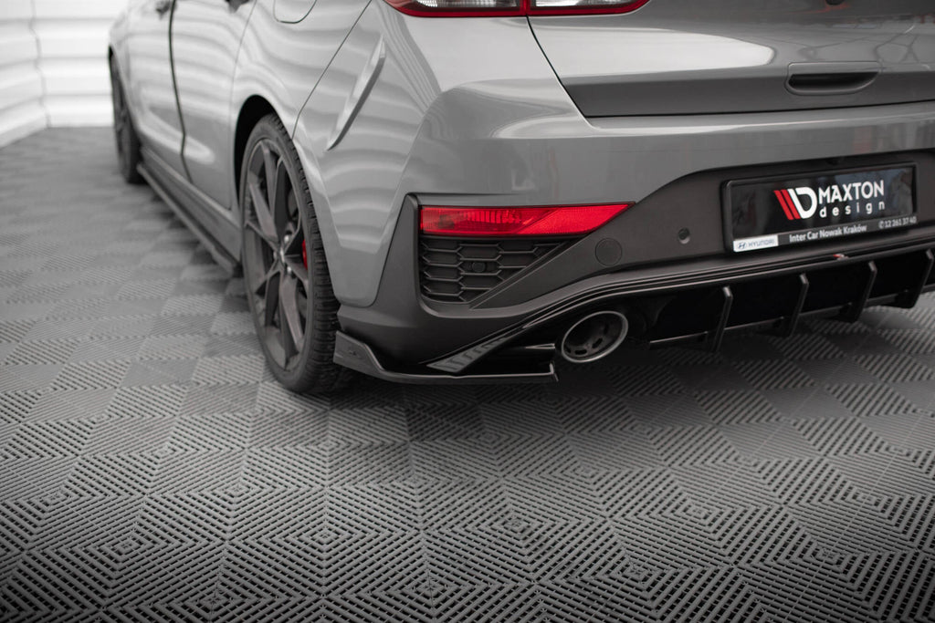 Maxton Design Splitters laterales traseros V.6 para Hyundai I30 N Hatchback Mk3 Facelift - imagen 1